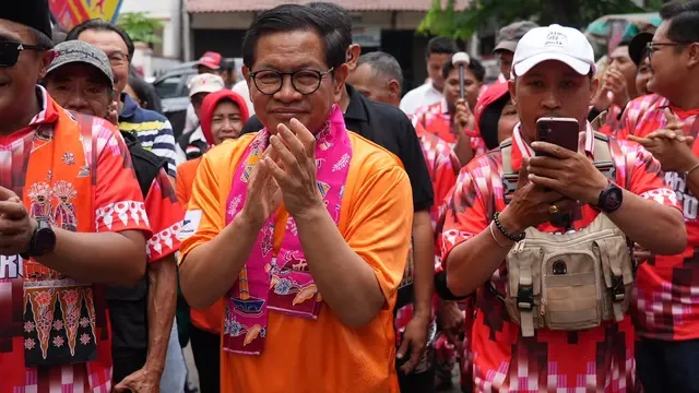 Cagub Jakarta nomor urut 3 Pramono Anung berjanji akan benahi Stadion VIJ yang berada di Petojo, Cideng, Jakarta Pusat jika menang di Pilkada Jakarta 2024. (Tim Pramono Anung)