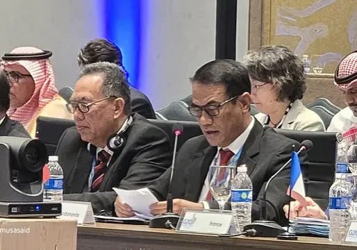 Menteri Pertanian, Andi Amran Sulaiman saat menghadiri pertemuan internasional G20 di Brazil. (Foto: Istimewa)